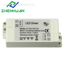 42W 24VDC 1.75A ZF120A-2401750 LED Bulb Driver
